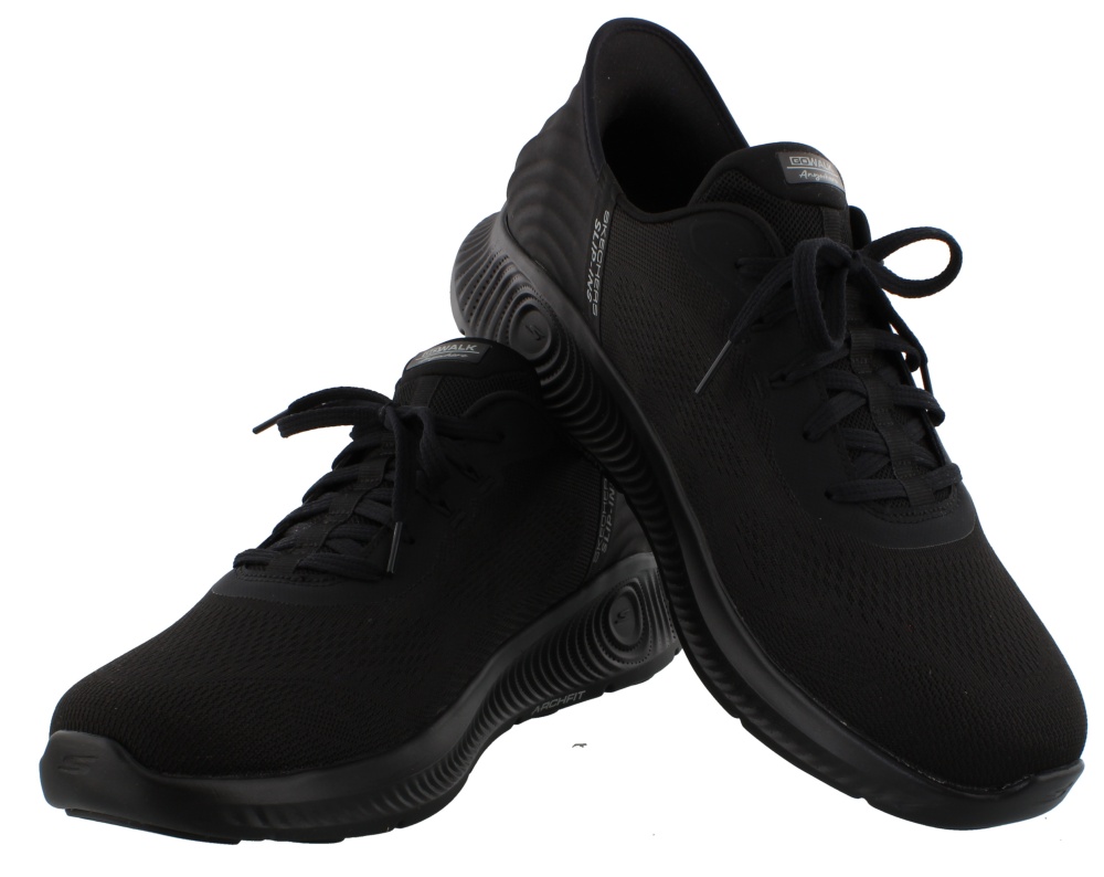 Skechers Go Walk Anywhere 216314 Black - Bigfootshoes